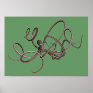 Poster Kraken gigante