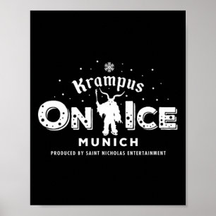 Poster Krampus Run Munich Alemanha