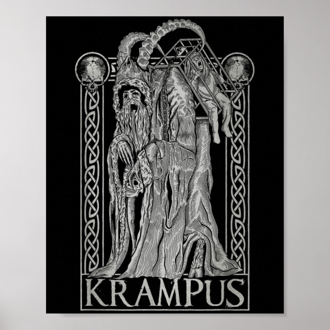 Poster Krampus - Ss Von Krampus Dark Gothic Christmas  (Frente)
