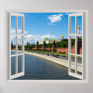 Pôster Kremlin Moscou