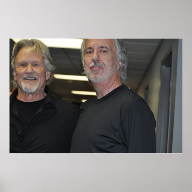 Pôster Kris Kristofferson, Rob Bonine, compositores (Frente)