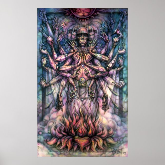 Pôster Krishna Corpse (Frente)