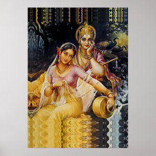Poster KRISHNA - Deidade hindu -