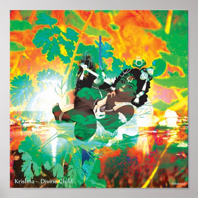 Poster Krishna ~ Divine Child (Frente)