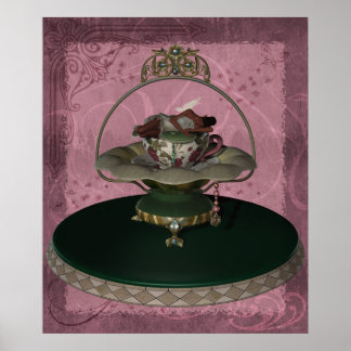 Poster KRW afro-americano de Taa Cup Faerie