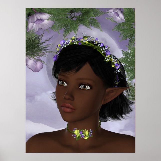 Pôster KRW Floral Fairy Fantasy (Frente)