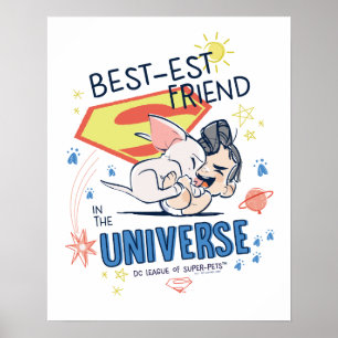 Poster Krypto & Superman: Melhor Amigo do Universo