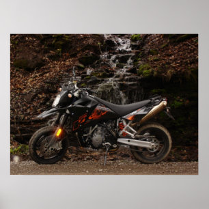 Pôster KTM 950 Supermoto