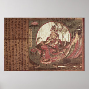 Poster Kuan-yin, deusa da piedade