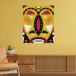 Poster Kuba Tribal