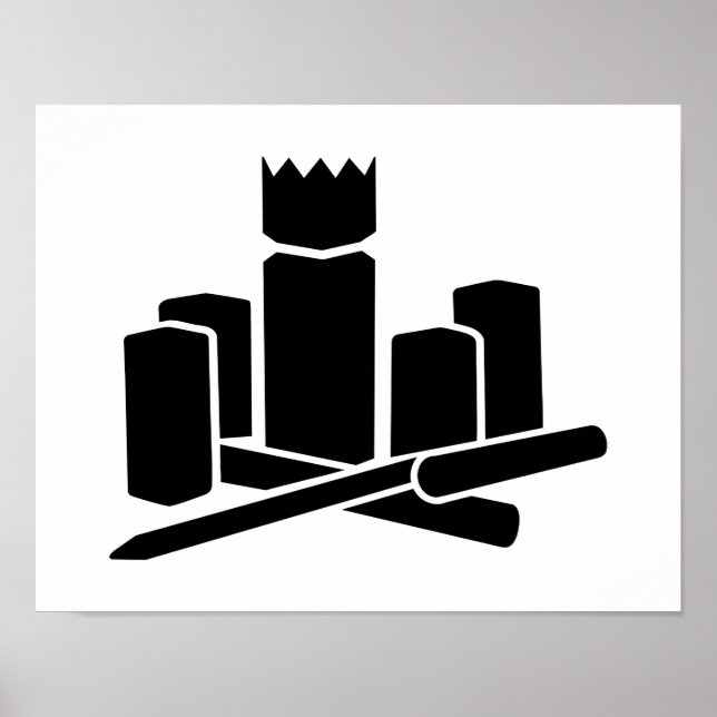 Pôster Kubb (Frente)