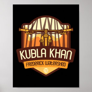 Poster Kubla Khan - Frederick Watershed, Maryland