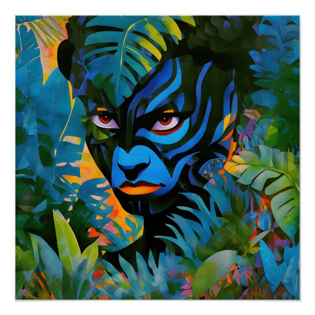 Pôster "Kuiráya" - Folha Pintada - Mulheres Na Amazônia (Frente)