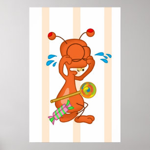 Pôster Kukie e escova de dente 1