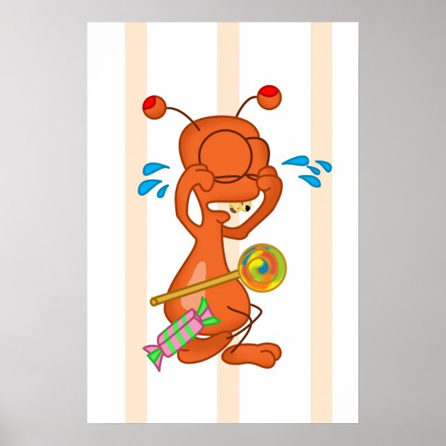 Pôster Kukie e escova de dente 1 (Frente)