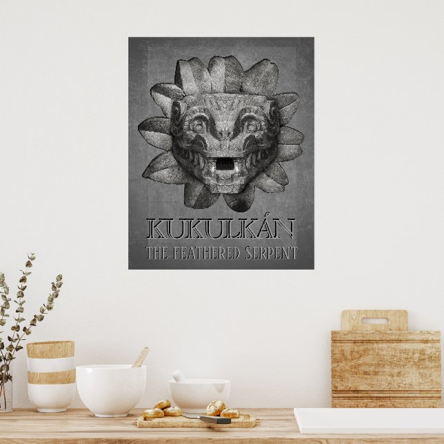 Poster Kukulcán, a Serpente de penas (Cozinha)