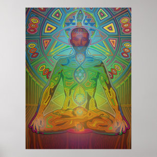 Pôster kundalini digitalmente - 2014