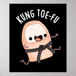 Poster Kung Toe-fu Funny Big Toe Torra Escuro BG