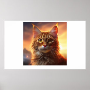 Poster Kurilian Bobtail Cat