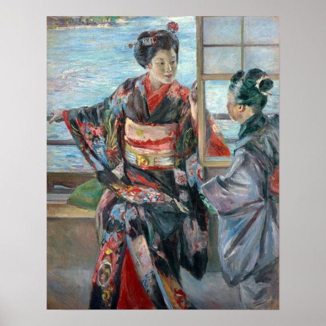 Poster Kuroda Seiki Maiko (Frente)