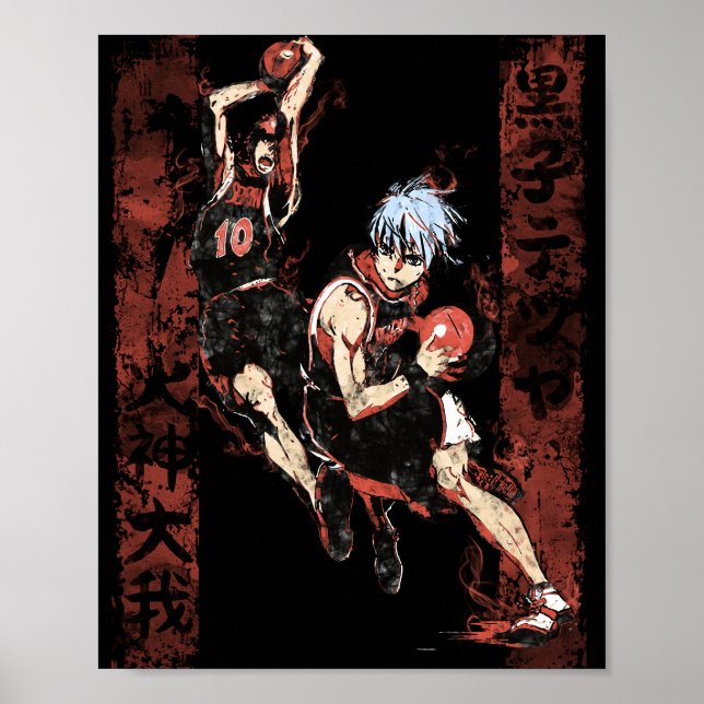 Poster Kuroko & Taiga  (Frente)