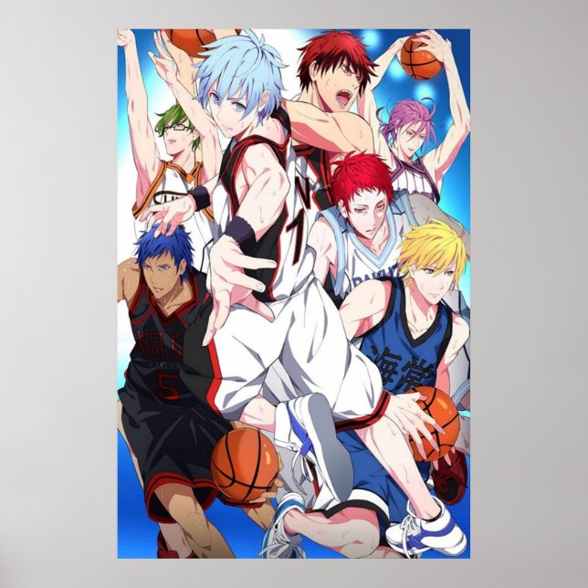 Poster Kurokos Basbol Tv Show (Frente)