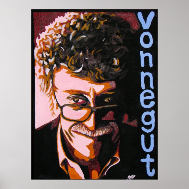 Pôster Kurt Vonnegut (Frente)