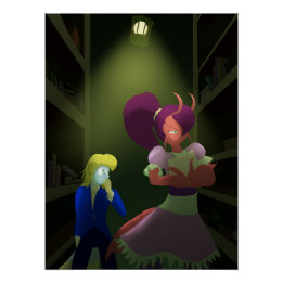 Pôster Kuzoura e Crayfish Girl