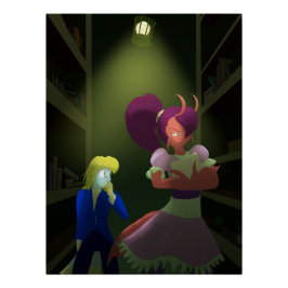 Pôster Kuzoura e Crayfish Girl