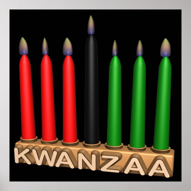 Pôster Kwanzaa (Frente)