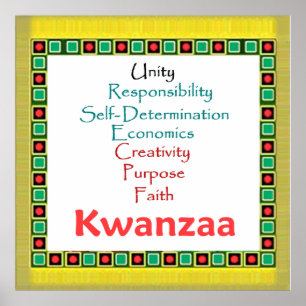 PÔSTER KWANZAA