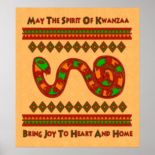 Pôster Kwanzaa Cobra