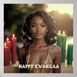 POSTER KWANZAA - FELIZ KWANZAA -