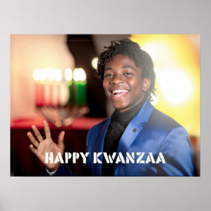 POSTER  KWANZAA - FELIZ KWANZAA -