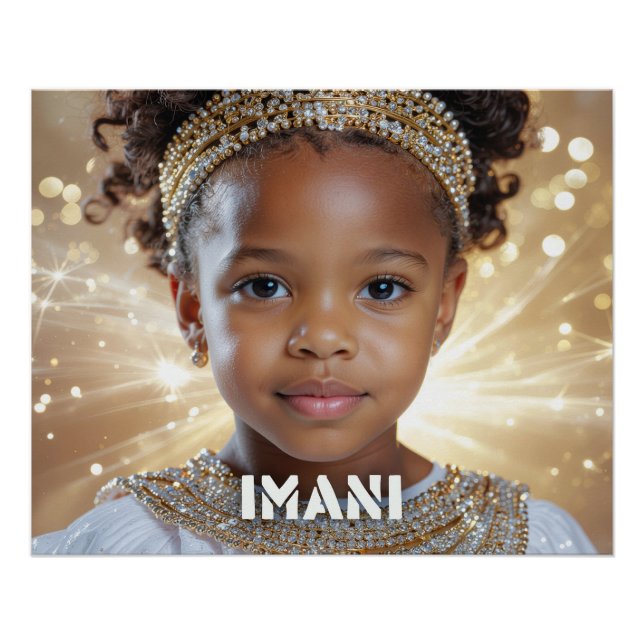 PÔSTER KWANZAA - IMANI - (Frente)