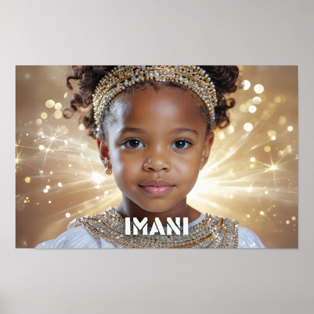 POSTER KWANZAA - IMANI - (Frente)