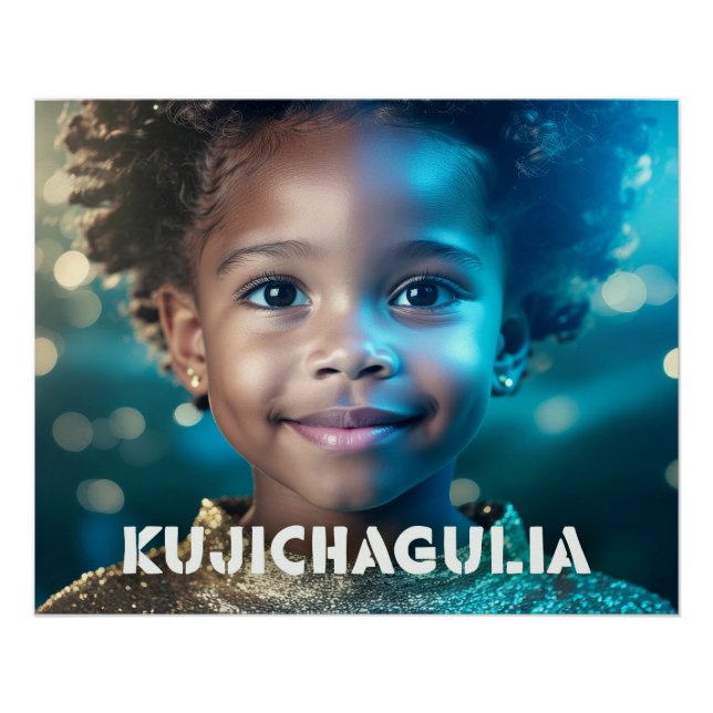 PÔSTER KWANZAA - KUJICHAGULIA -  (Frente)