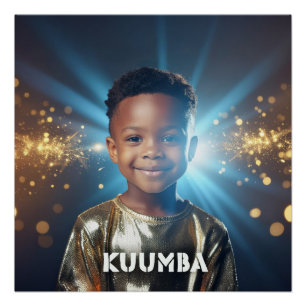 PÔSTER KWANZAA - KUUMBA -