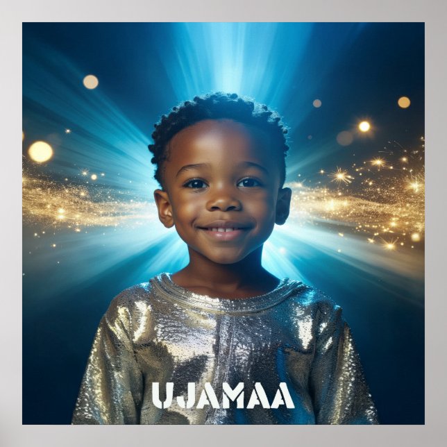 POSTER KWANZAA - UJAMAA -  (Frente)