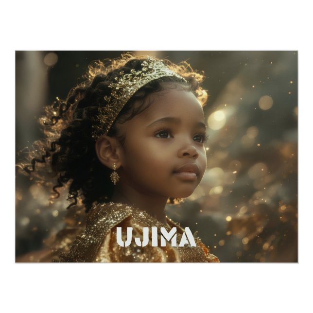PÔSTER KWANZAA - UJIMA - (Frente)