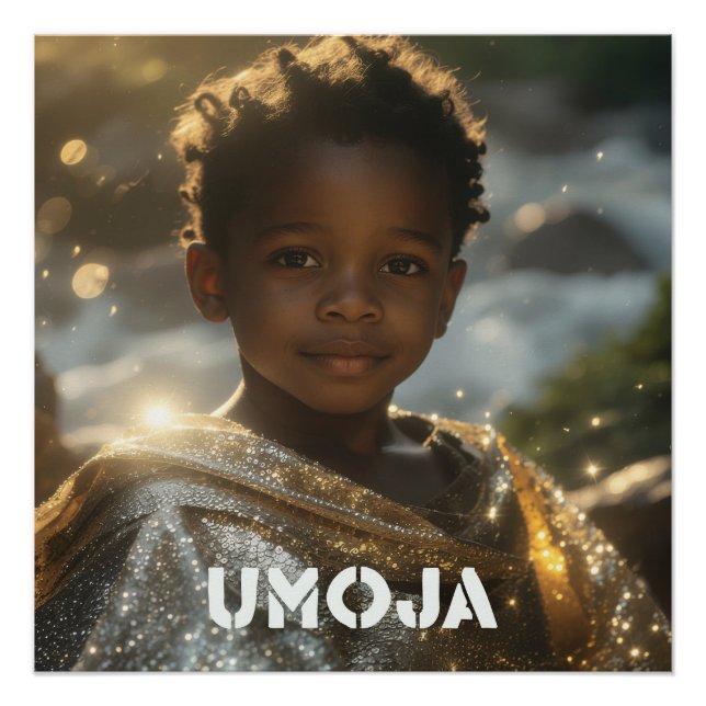 PÔSTER KWANZAA - UMOJA (Frente)