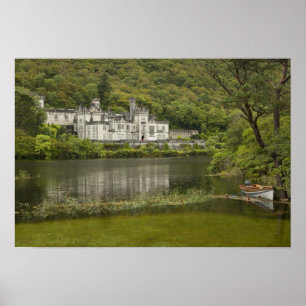 Pôster Kylemore Abbey, County Galway, Irlanda,