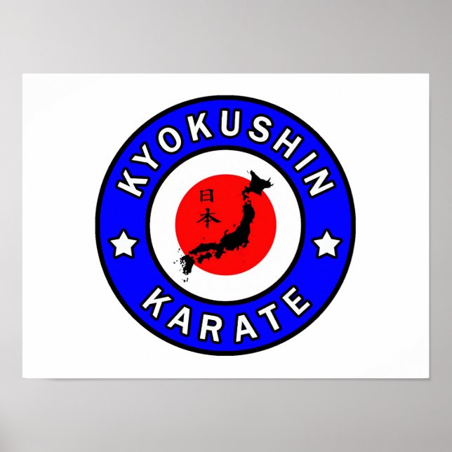 Poster Kyokushin Karate (Frente)
