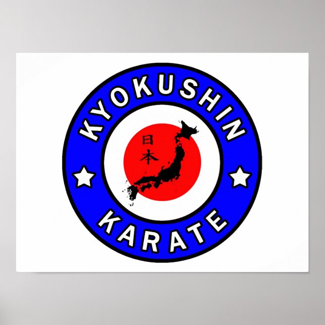 Poster Kyokushin Karate (Frente)