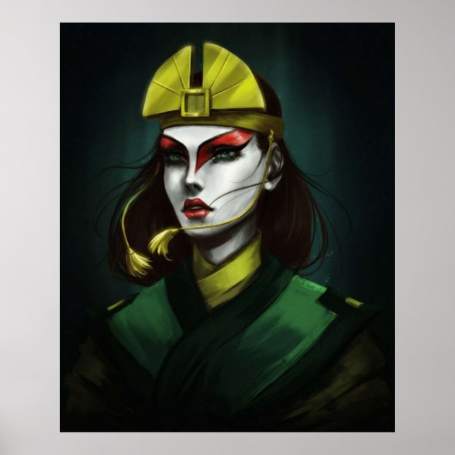 Poster Kyoshi Avatar (Frente)