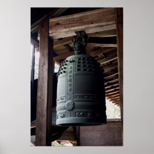 POSTER KYOTO TEMPLE BELL 15 C.