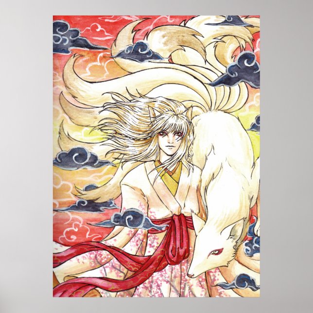 Poster Kyuubi no Kitsune (Frente)