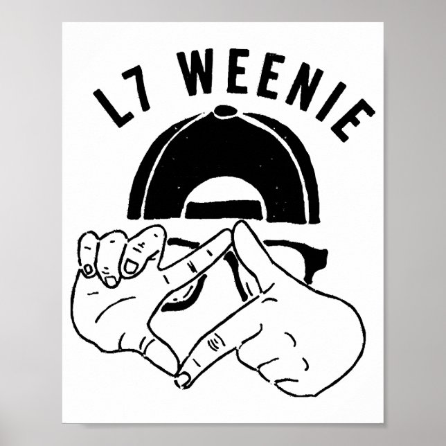Poster L7 Weenie (Frente)