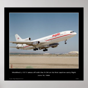 Poster L-1011 alterado descola com o X-34