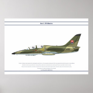 Poster L-39 Aero Slovakia